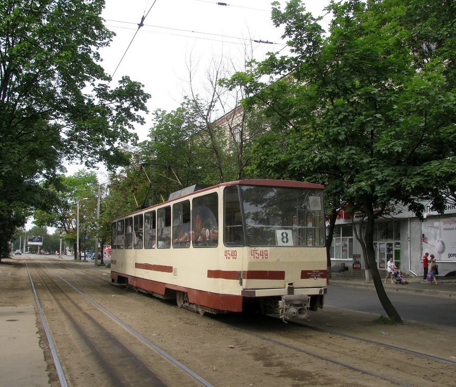Харьков, Tatra T6B5SU № 4549