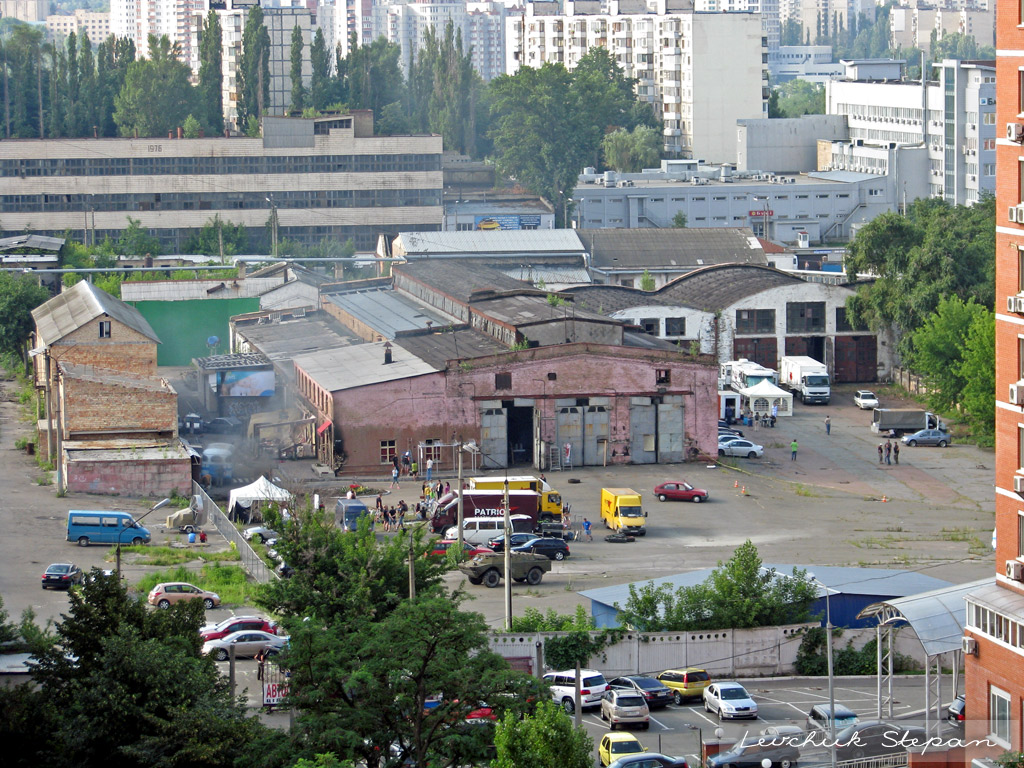 Киев — Троллейбусные депо: 1. Старая территория на ул. Красноармейской (Большой Васильковской)