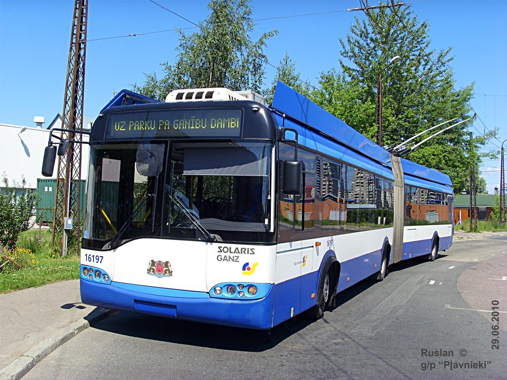 Riga, Solaris Trollino II 18 Ganz N°. 16197