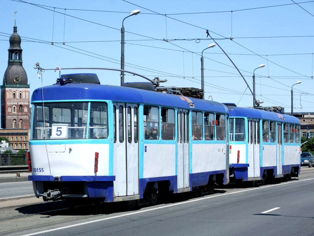 Рига, Tatra T3A № 30155