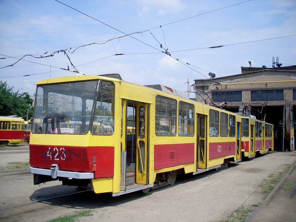 Zaporižžja, Tatra T6B5SU № 423