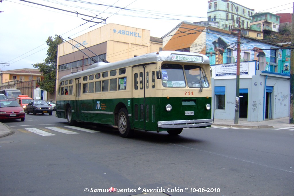 Вальпараисо, Pullman-Standard TC-48 № 714