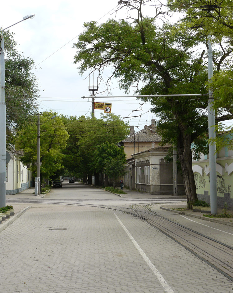 Jevpatorija — Tramway Lines and Infrastructure