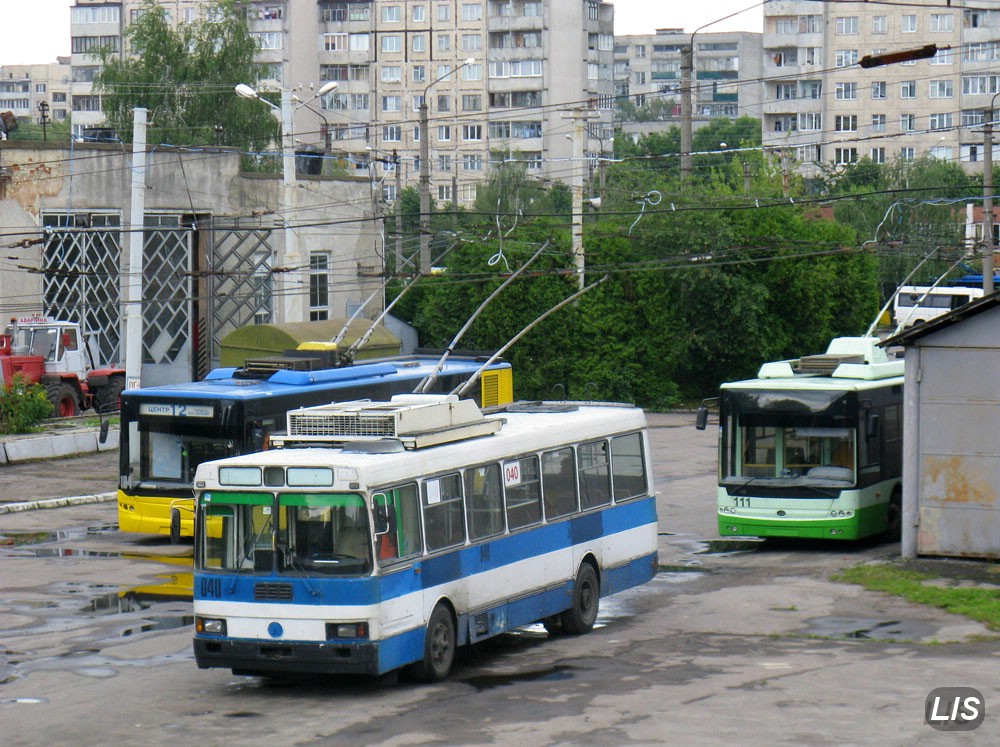 Львов, ЛАЗ-52522 № 040