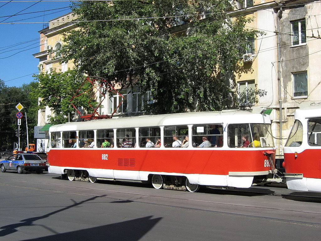 Самара, Tatra T3SU № 882