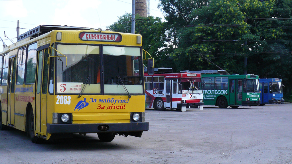 დნიპრო — Territory trolley depot