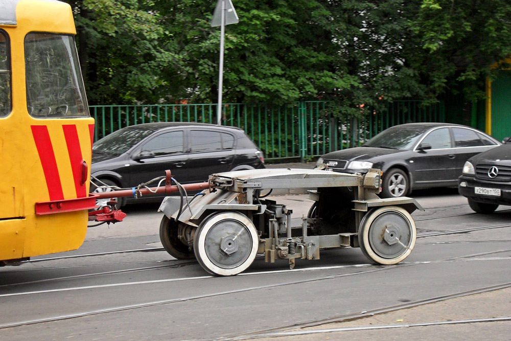 Москва, Желобоочистительная тележка № 0233