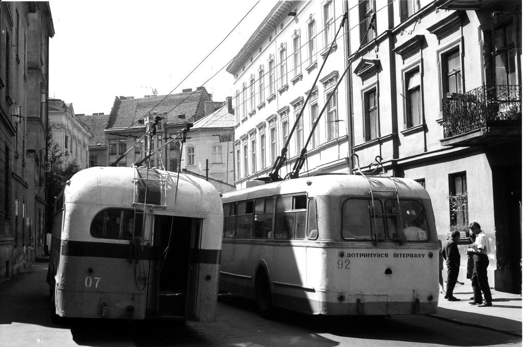 Львов, МТБ-82Д № 07; Львов, Киев-4 № 92