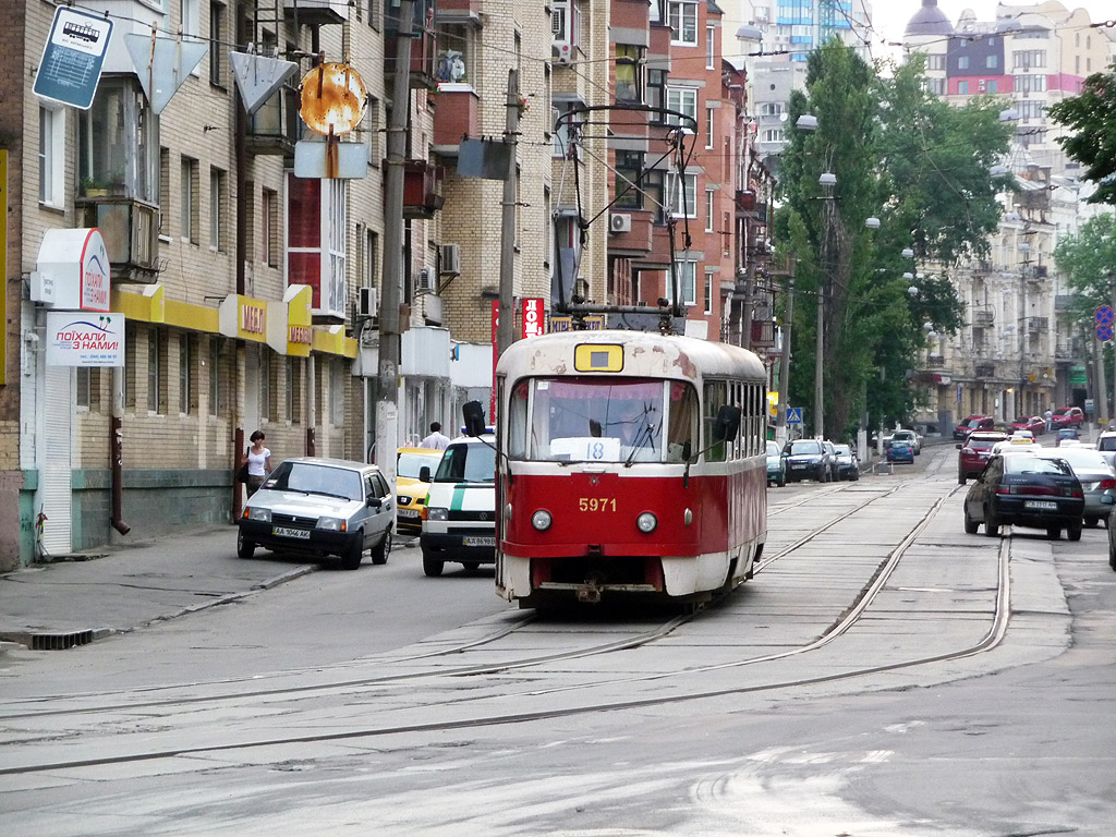 Киев, Tatra T3SU № 5971