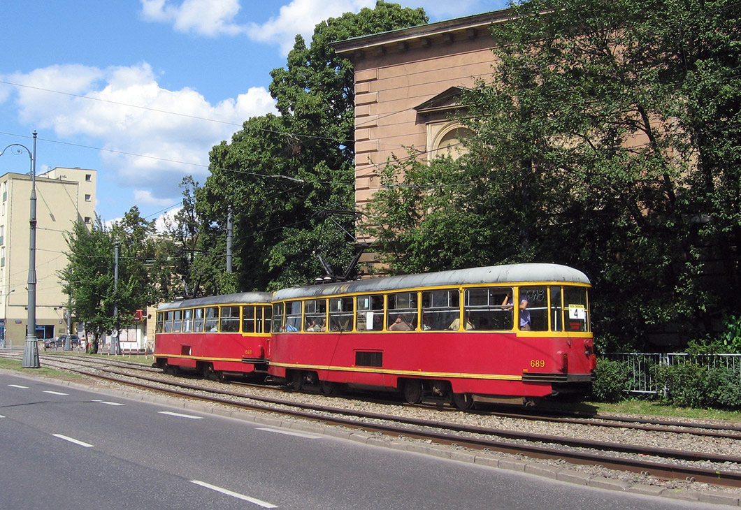 Варшава, Konstal 13N № 689