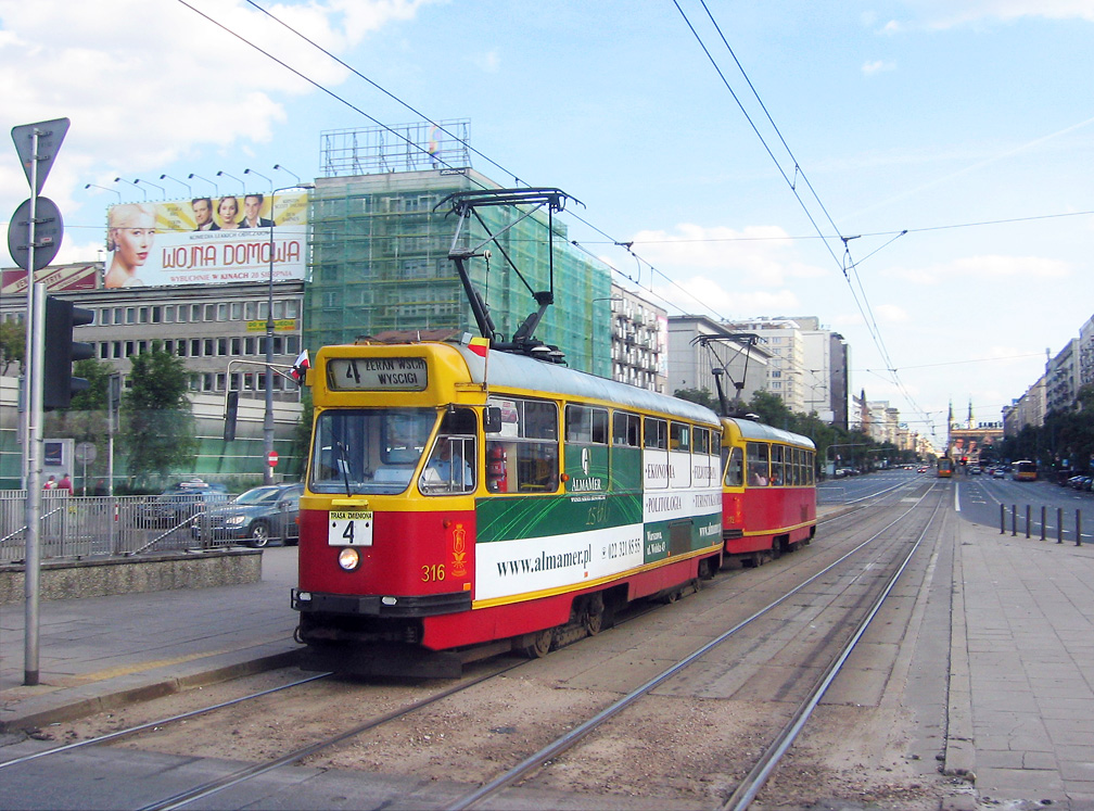 Варшава, Konstal 13N № 316