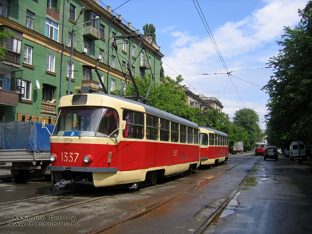 Днепр, Tatra T3SU № 1337