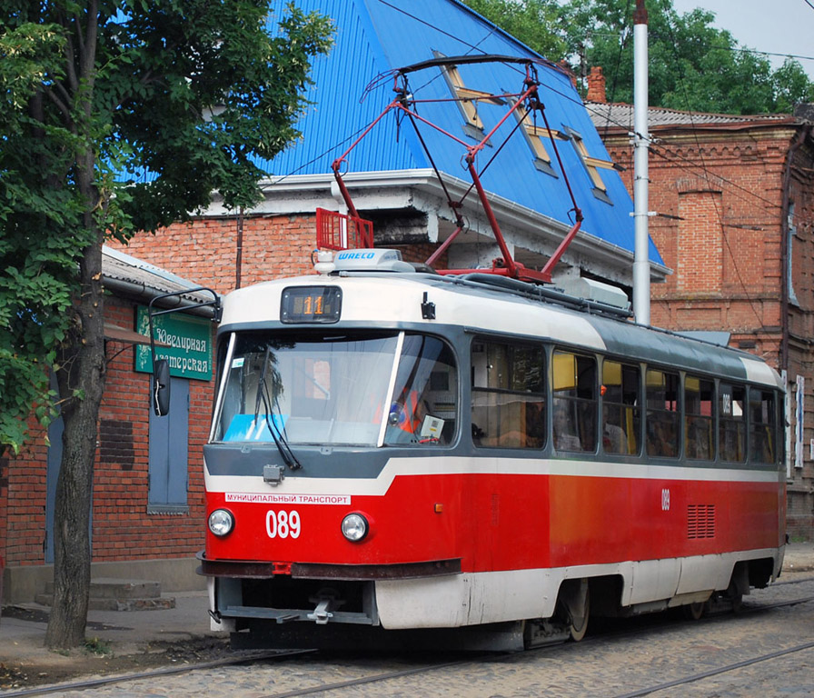 Краснодар, Tatra T3SU КВР ТРЗ № 089