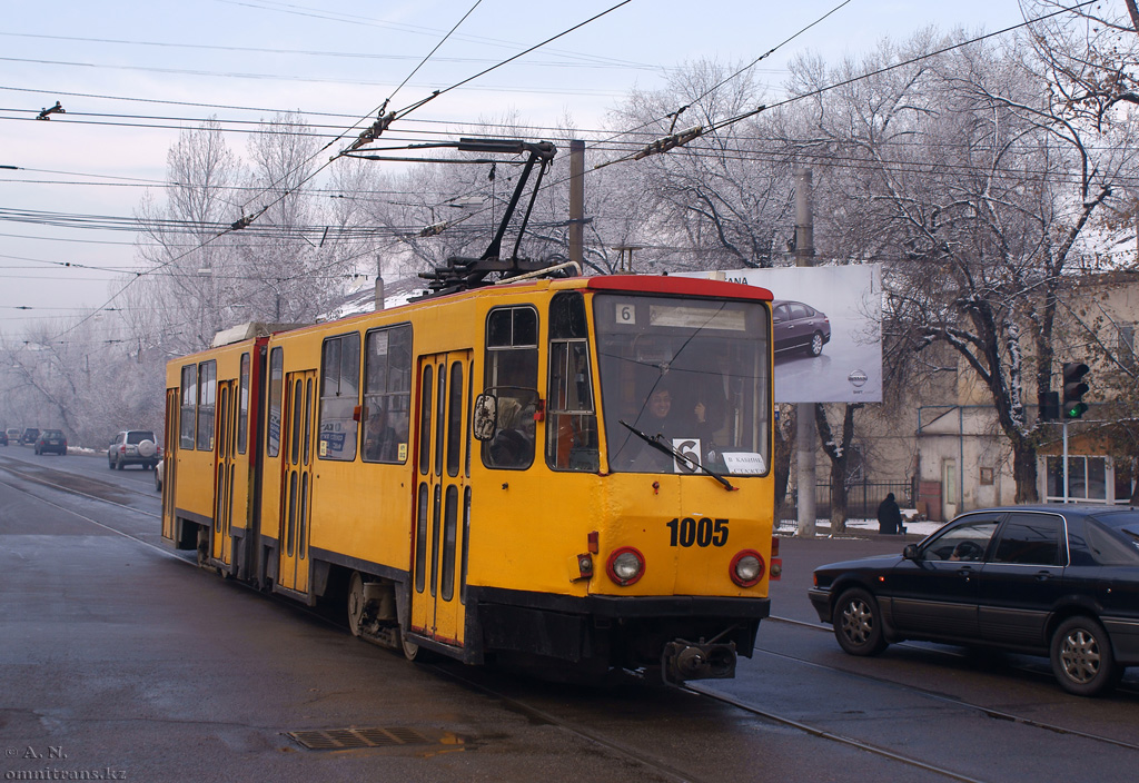 Алматы, Tatra KT4D № 1005
