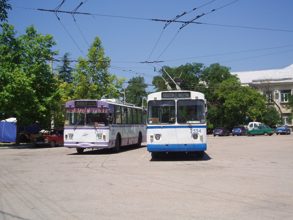 Севастополь, ЗиУ-682В-012 [В0А] № 2332; Севастополь, ЗиУ-682В-012 [В0А] № 2334