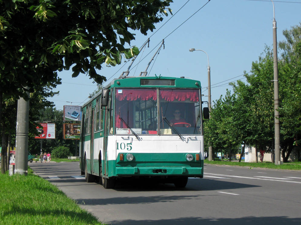 Ровно, Škoda 14Tr89/6 № 105
