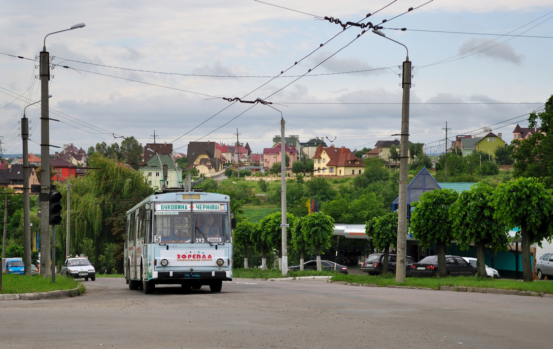 Черновцы, Škoda 14Tr89/6 № 292