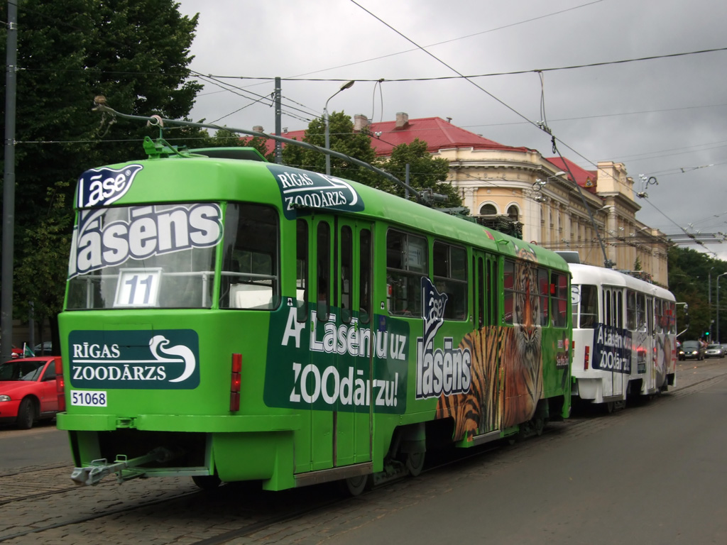 Рига, Tatra T3A № 51068