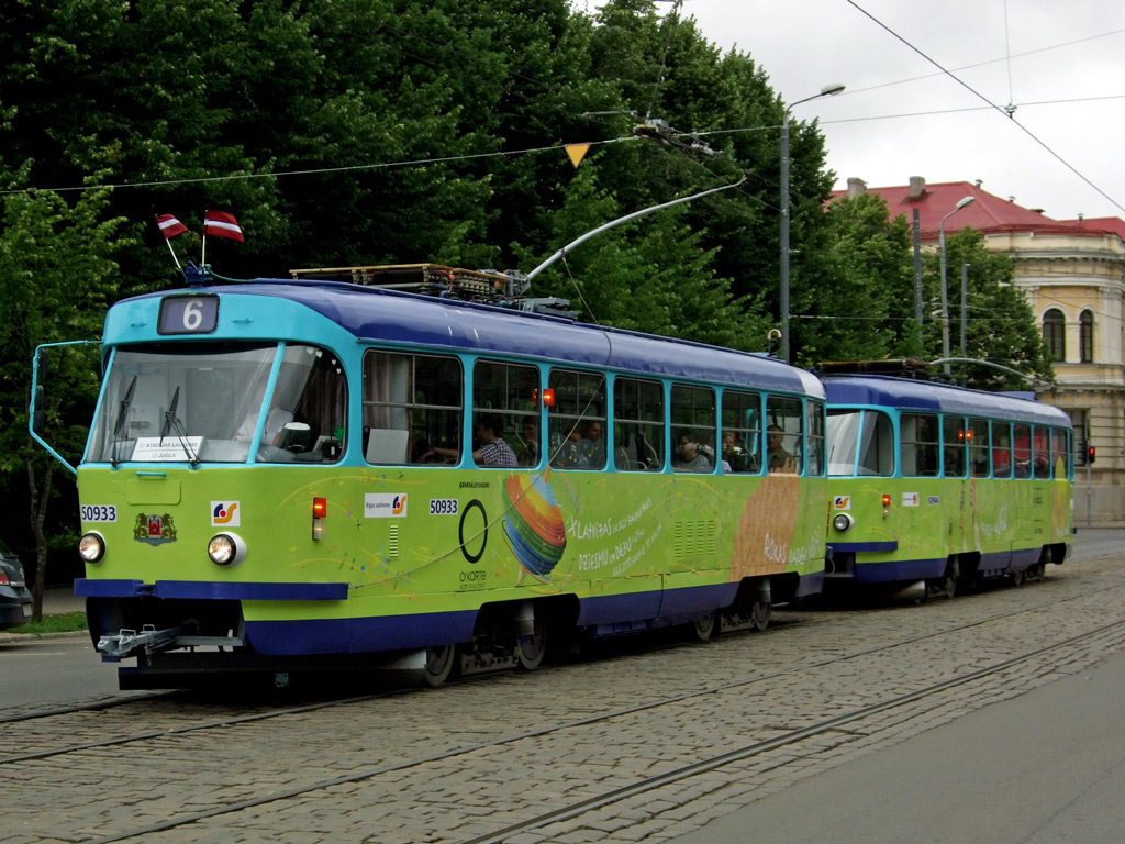 Рига, Tatra T3A № 50933
