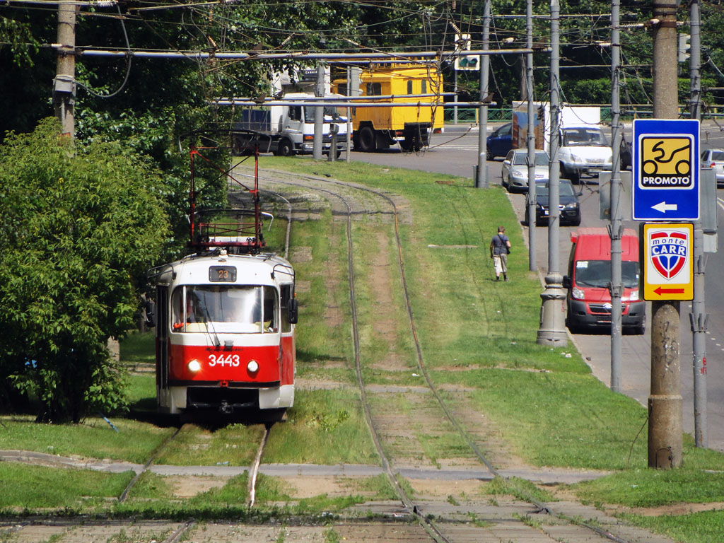 Москва, МТТЧ № 3443; Москва — Трамвайные линии: СЗАО