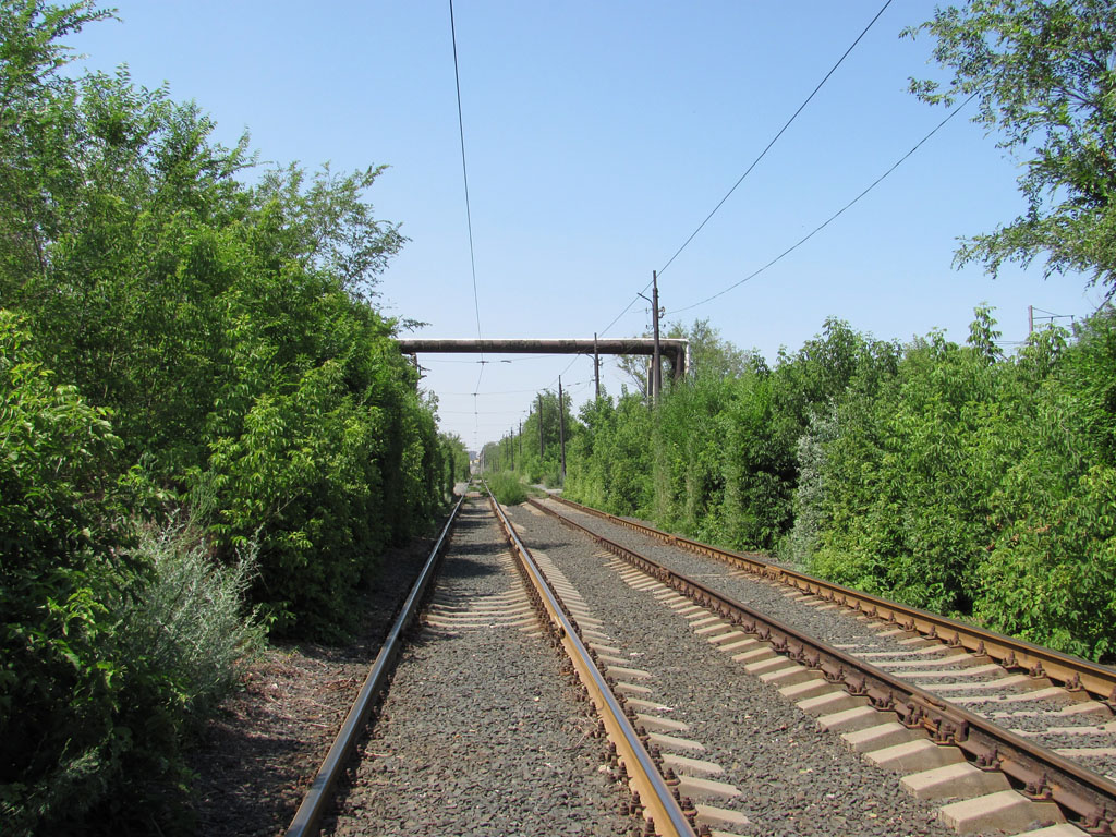 Orsk — Tram lines and loops