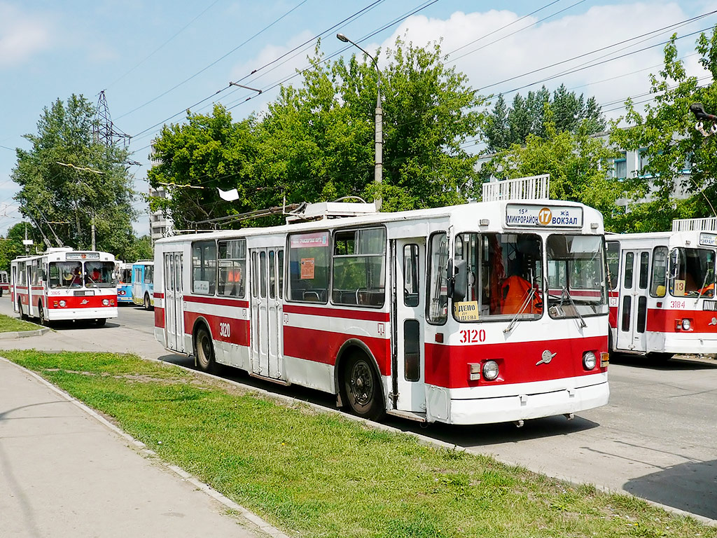 Самара, ЗиУ-682В-012 [В0А] № 3120; Самара — Троллейбусное депо № 3