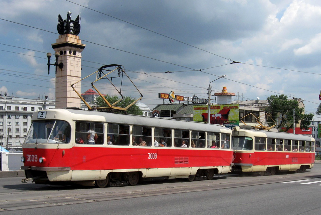 Харьков, Tatra T3SU № 3009