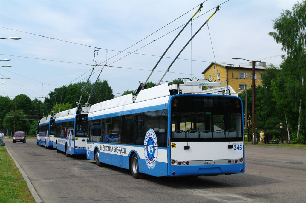 Таллин, Solaris Trollino III 12 AC № 345