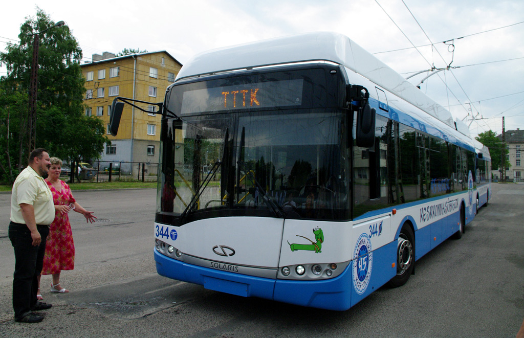 Таллин, Solaris Trollino III 12 AC № 344