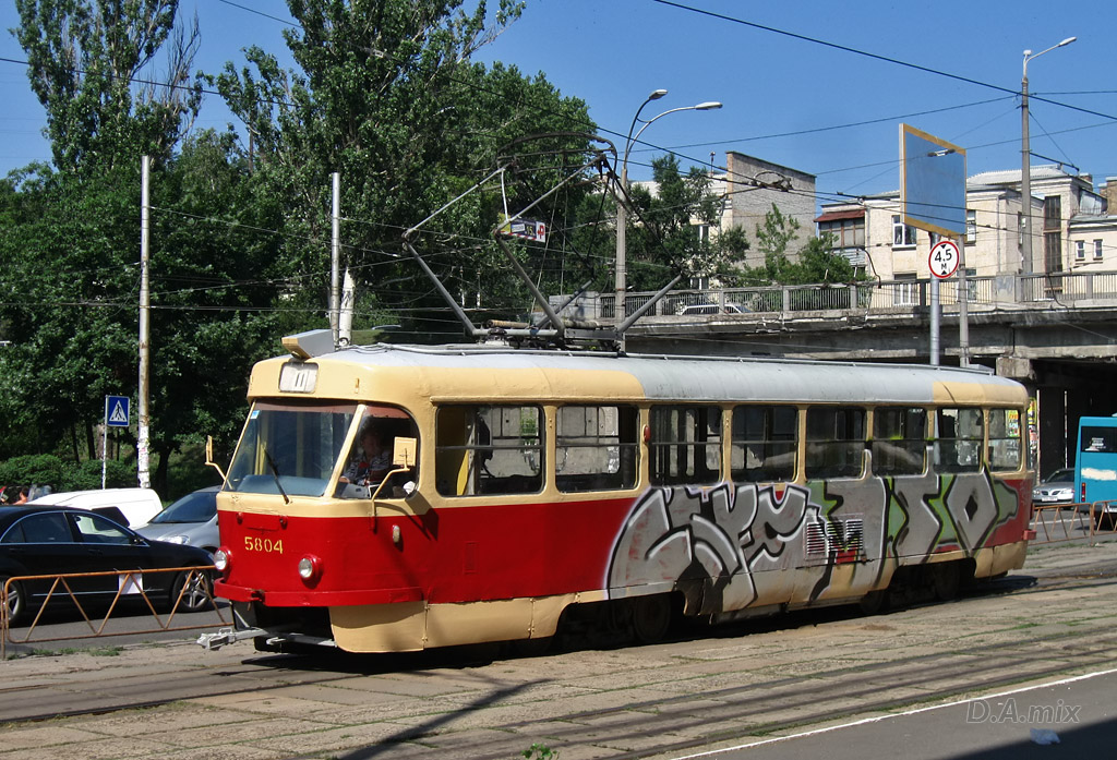 Киев, Tatra T3SU № 5804