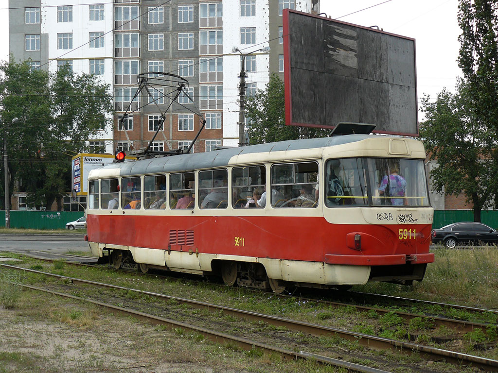 Киев, Tatra T3SU № 5911