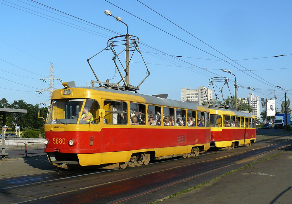 Киев, Tatra T3SU № 5680