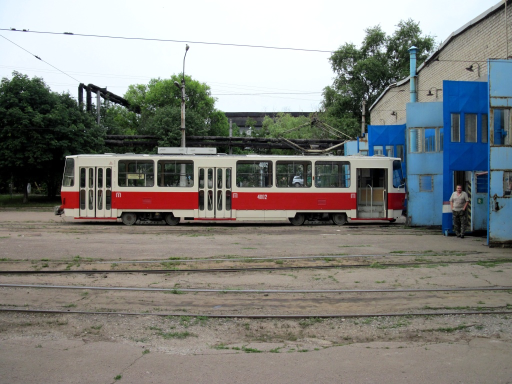 Донецк, Татра-Юг Т6Б5 № 4002