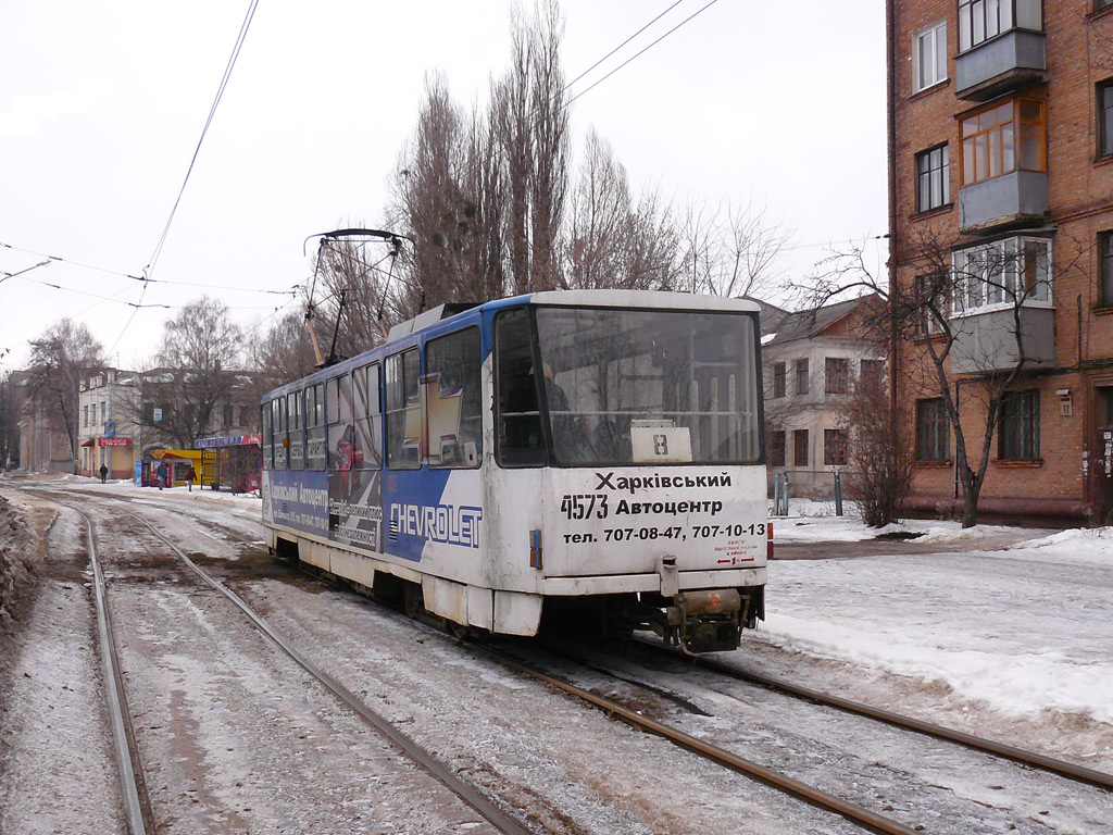 Харков, Tatra T6B5SU № 4573
