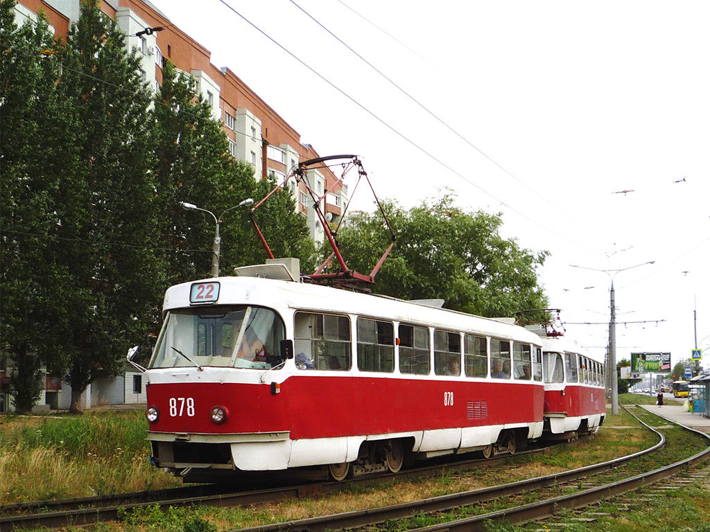 Samara, Tatra T3SU # 878