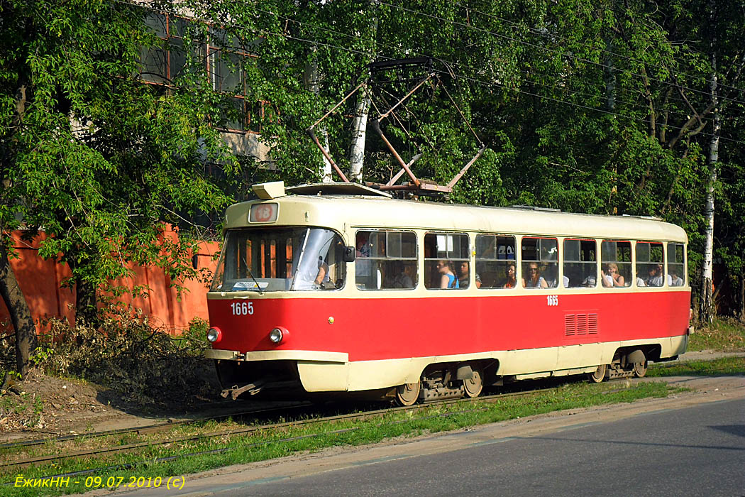 Нижний Новгород, Tatra T3SU № 1665