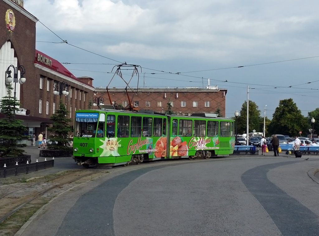 Калининград, Tatra KT4SU № 407