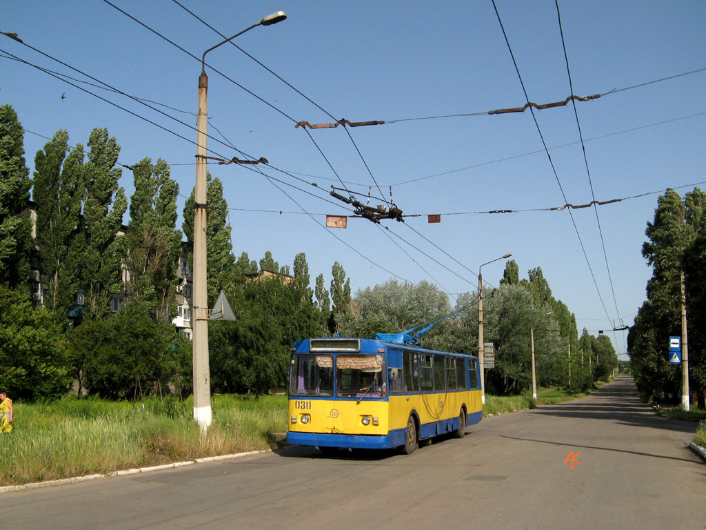 Харцызск, ЗиУ-682В № 030