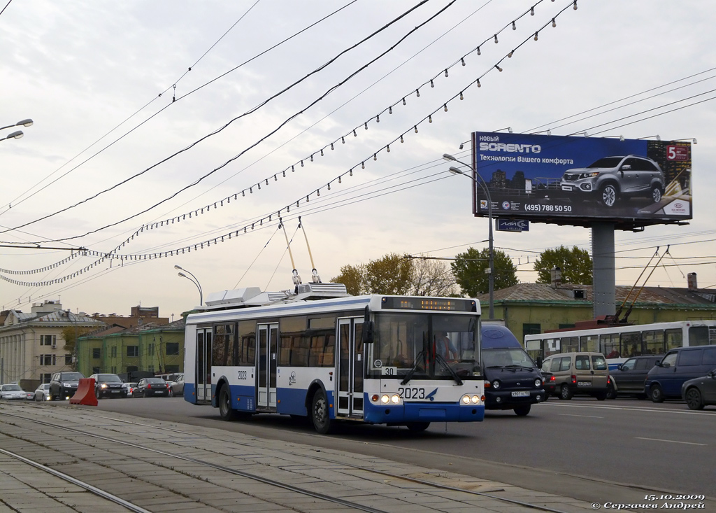 Москва, МТрЗ-52791 «Садовое Кольцо» № 2023