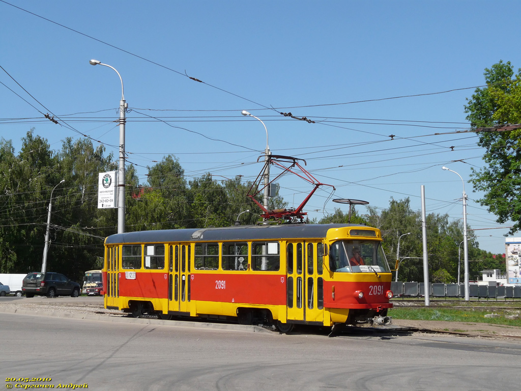 Уфа, Tatra T3D № 2091