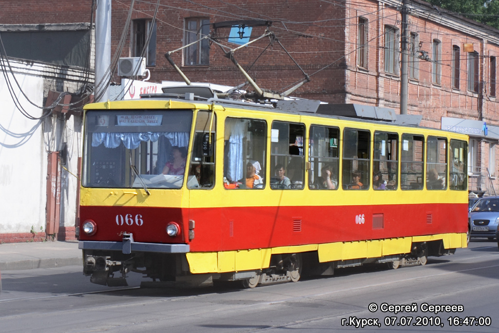 Курск, Tatra T6B5SU № 066