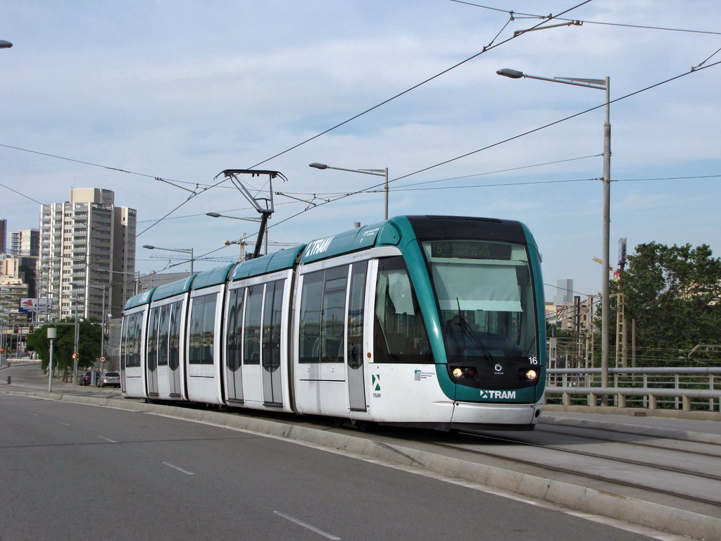 Барселона, Alstom Citadis 302 № 16
