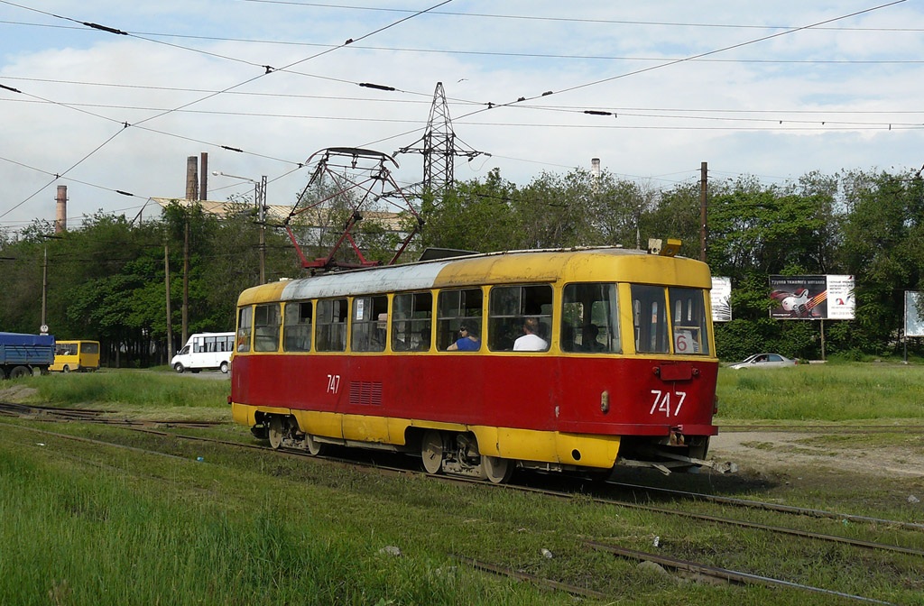 Запорожье, Tatra T3SU № 747
