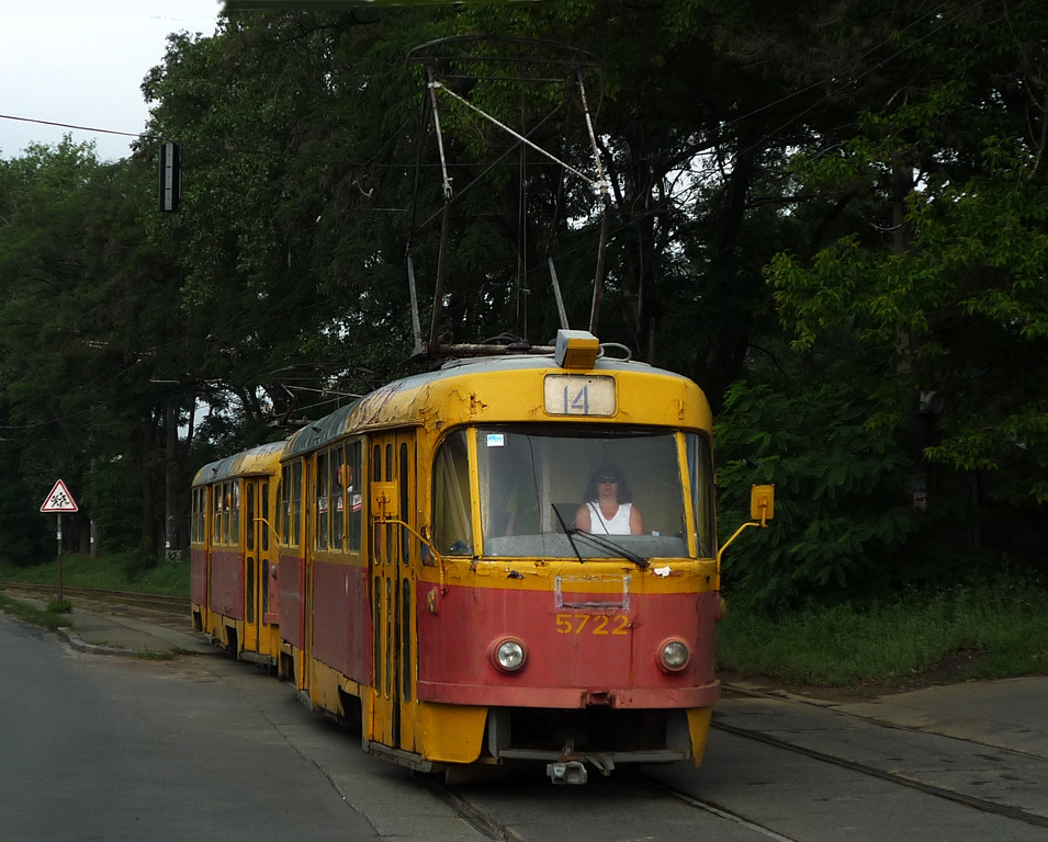 Киев, Tatra T3SU № 5722