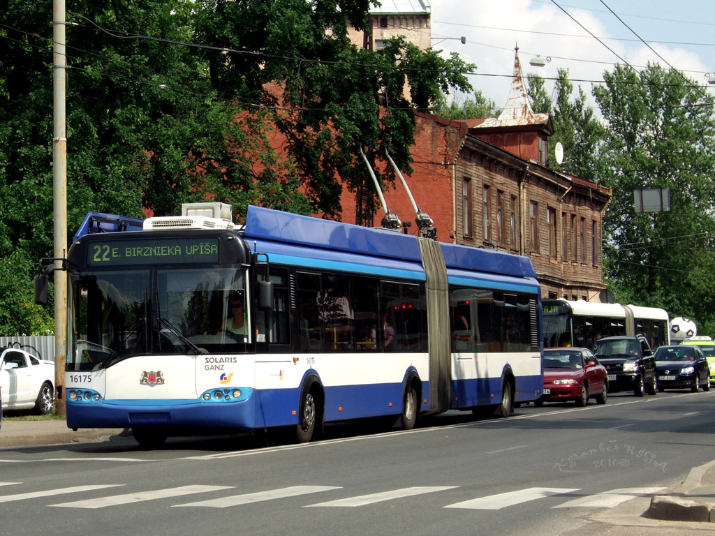 Рига, Solaris Trollino II 18 Ganz № 16175