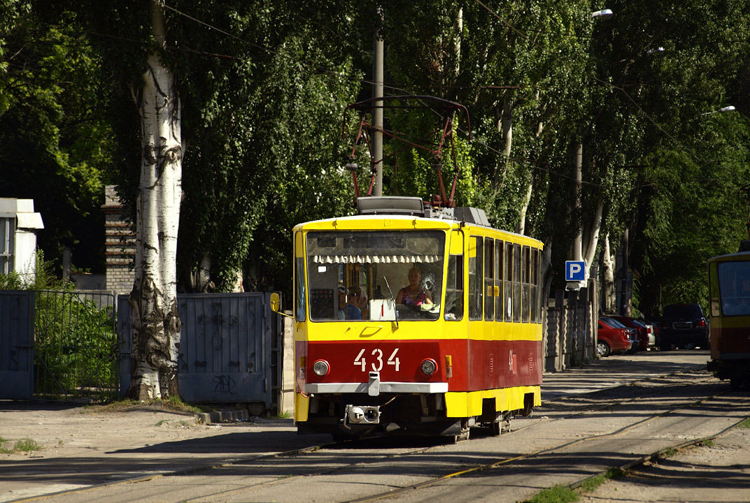 Запорожье, Tatra T6B5SU № 434