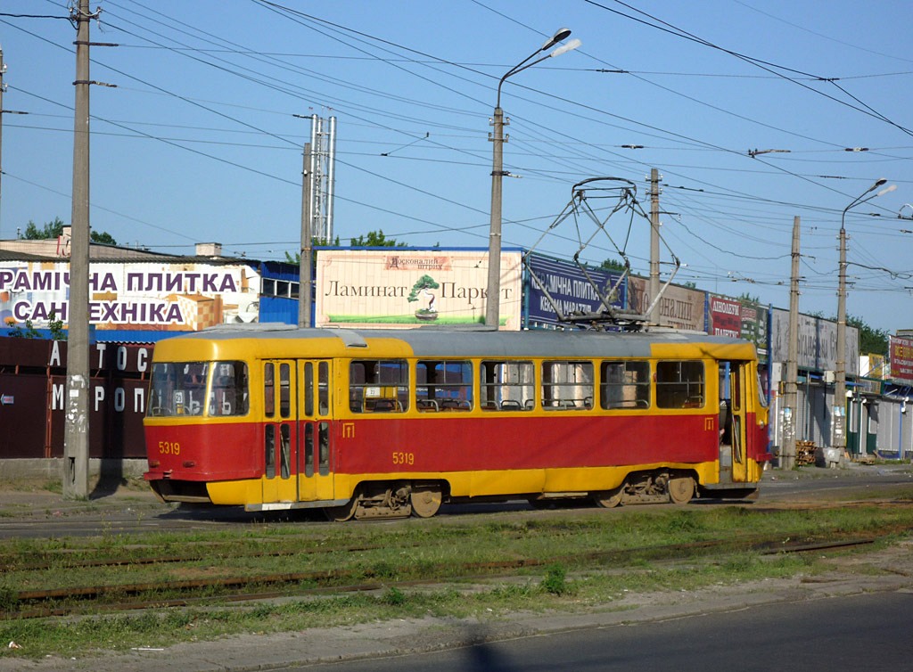 Киев, Tatra T3SU (двухдверная) № 5319