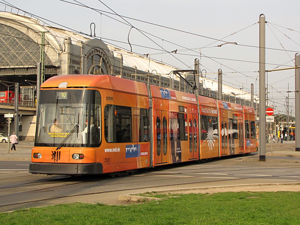Дрезден, SachsenTram NGT 6 DD № 2531
