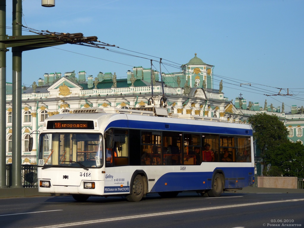 Санкт-Петербург, БКМ 321 № 3418