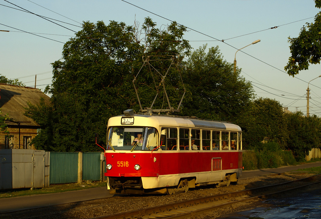 Киев, Tatra T3SU № 5516